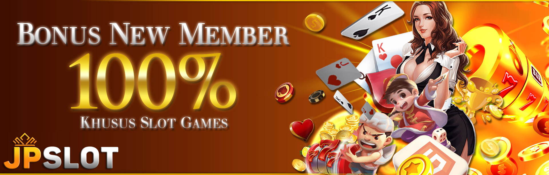 BONUS NEW MEMBER 100% KHUSUS SLOT