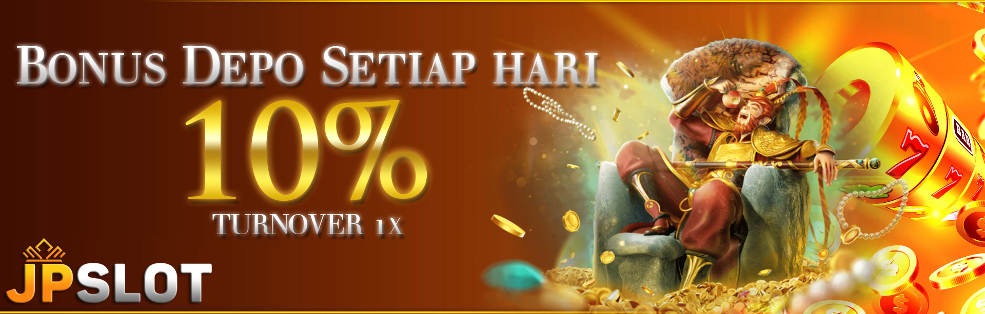 BONUS DEPOSIT 10% SETIAP HARI	