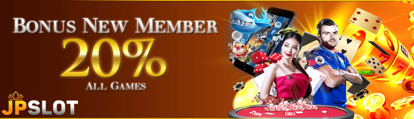 BONUS NEW MEMBER 20% ALL GAME