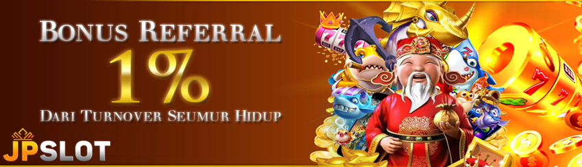 BONUS REFERRAL 1% SEUMUR HIDUP