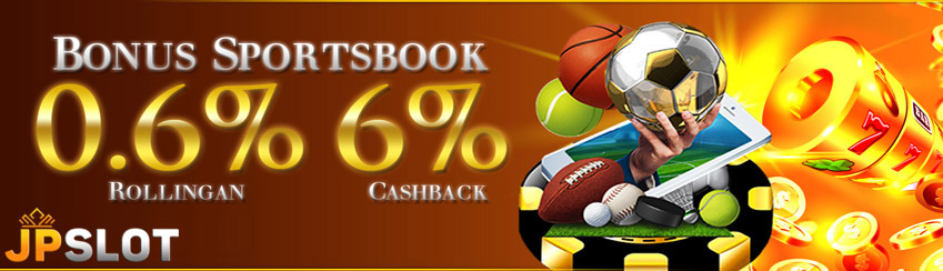 CASHBACK SPORTSBOOK 6% SETIAP MINGGUNYA